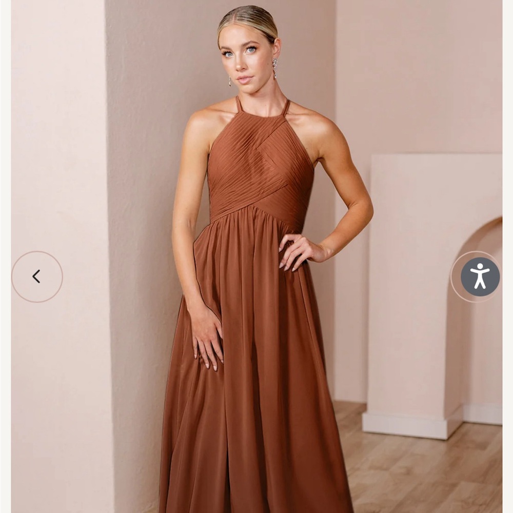 Revelry Mackenzie Chiffon Dress